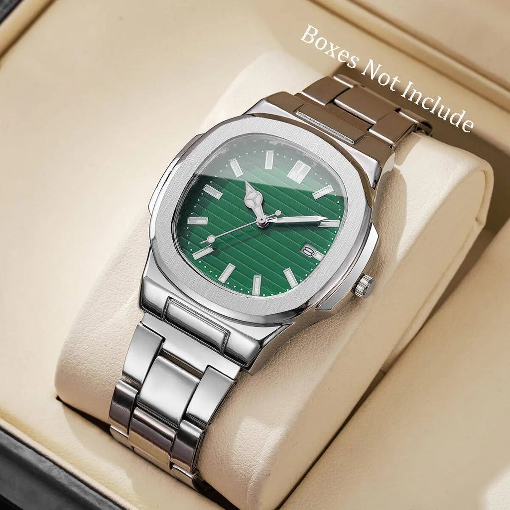 Men's Luxury Square Dial Quartz Watch