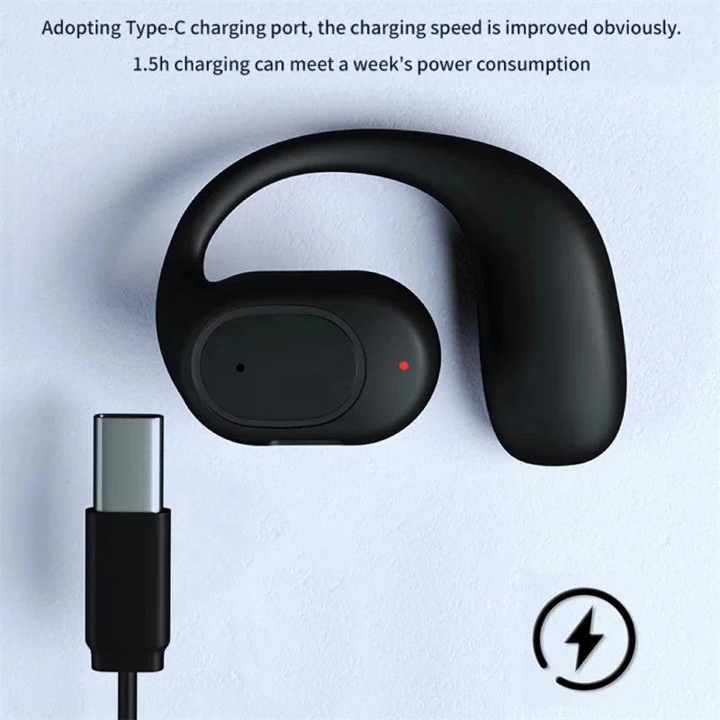 Bone Conduction Bluetooth Headphones
