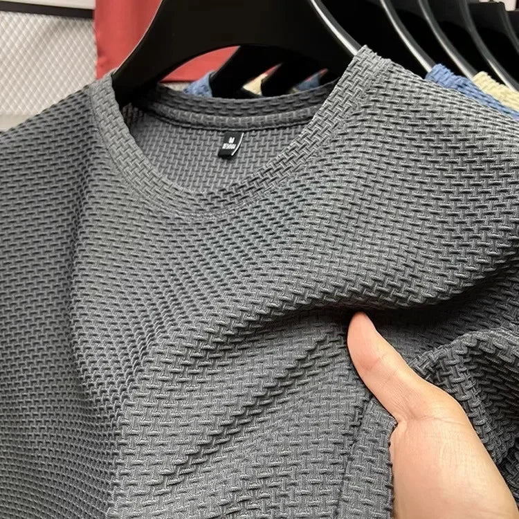 Men's Ice Silk Mesh T-Shirt