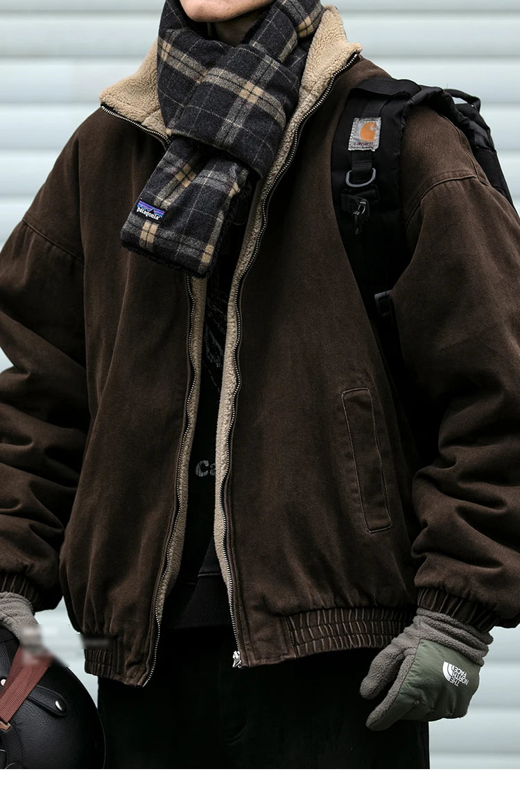 Men's Vintage Polar Fleece Jacket