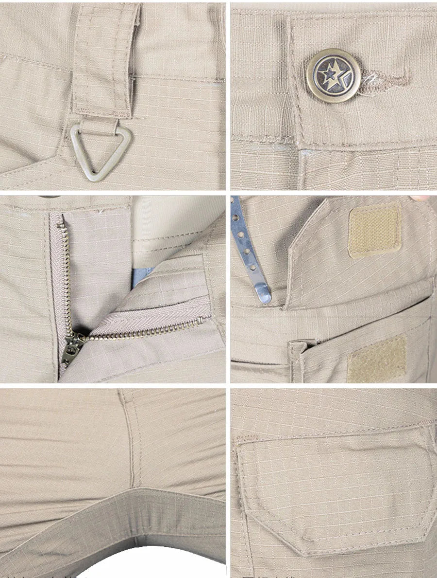 Men's Waterproof Tactical Cargo Pants