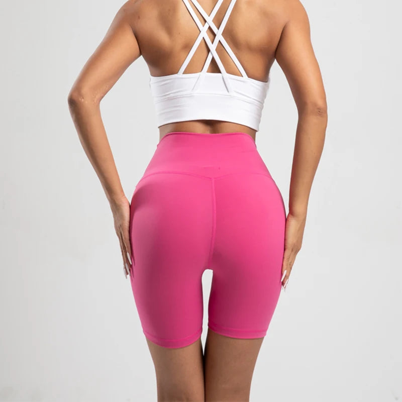 Women's High Waist Biker Shorts
