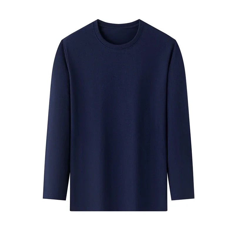 Men's Cotton Long Sleeve T-Shirt