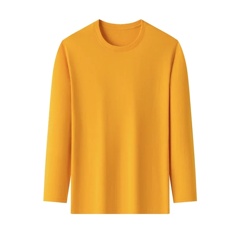 Men's Cotton Long Sleeve T-Shirt