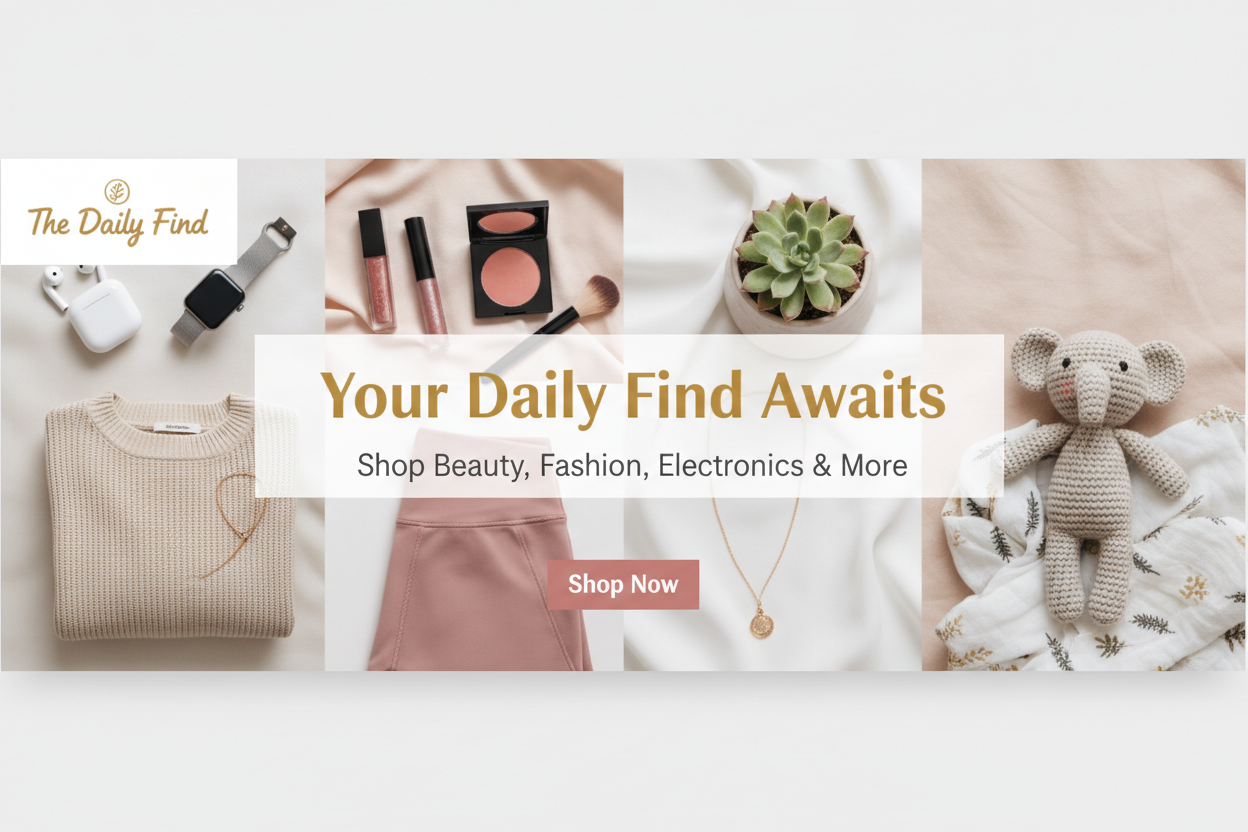 Your Daily Find Awaits Banner